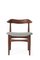 Cow Horn Chair in Walnut, Light Grey by Warm Nordic, Image 2