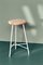 Large Pebble Bar Stool in Oiled Ash, Black by Warm Nordic 6