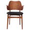 Gesture Chair aus Vidar & geölter Teak Eiche in Anthrazit von Hans Olsen für Warm Nordic 1