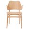 Gesture Chair in White Oiled Oak by Hans Olsen for Warm Nordic 1