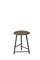 Small Pebble Bar Stool in Re-Plast, Black by Warm Nordic 4