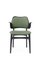 Gesture Chair in Canvas & Black Beech, Sage Green by Hans Olsen for Warm Nordic 2