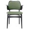 Gesture Chair in Canvas & Black Beech, Sage Green by Hans Olsen for Warm Nordic, Image 1