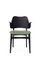 Gesture Chair in Canvas & Black Beech, Sage Green by Hans Olsen for Warm Nordic 2