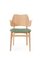 Gesture Stuhl aus Leinen & weiß geölter Eiche in Salbeigrün von Hans Olsen für Warm Nordic 2