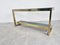 23 Karat Gold Layered Console Table from Belgochrom, 1970s 9