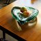 Fruttiera in vetro di Murano verde, Italia, anni '60, Immagine 7