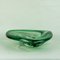 Italienische Grüne Xl Murano Glas Obstschale, 1960er 4