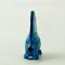 Italienisches Mid-Century Rimini Blu Keramik Stachelschwein von Aldo Londi für Bitossi 4