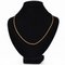 18 Karat Yellow Gold Curb Mesh Chain 4