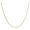 French Modern 18 Karat Yellow Gold Mesh Chain, Image 1