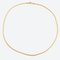 Modern 18 Karat Yellow Gold Staple Mesh Chain 3