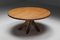 Solid Elm T21 Round Dining Table Pierre Chapo, France, 1973 6