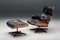 Model Models 670 & 671 Lounge Chair and Ottoman by Herman Miller for Eames, 1957, Set of 2, Image 2
