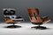 Model Models 670 & 671 Lounge Chair and Ottoman by Herman Miller for Eames, 1957, Set of 2, Image 20