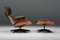 Model Models 670 & 671 Lounge Chair and Ottoman by Herman Miller for Eames, 1957, Set of 2 4