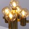 Italian Brass Floor Lamp with 5 Muranoglas Balls from Gaetano Sciolari, 1970s 4