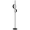 Black Superluna Floor Lamp by Victor Vasilev for Oluce 1