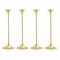 Jazz Candleholders in Steel with Brass by Max Brüel for Karakter, Set of 4 4