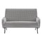 Schwarzes & weißes Lady Sofa von Marco Zanuso für Cassina 1