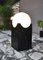 Handmade Big Eclipse Lamp in Black Marquina Marble from Fiam 8