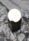 Handgefertigte Kleine Eclipse Lampe aus Schwarzem Marquina Marmor von Fiam 5