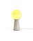 Handmade Conical Lamp with Sphere in White Carrara Marble from Fiam, Image 2