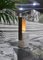 Lámpara de mesa corta hecha a mano de mármol Paonazzo y metal de Fiam, Imagen 3
