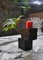 Handgefertigte Hybrid Multifunktions Vase aus schwarzem Marquina Marmor von Fiam 3