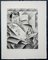 Juan Gris, Portrait De Picasso, 1947, Acquaforte e puntasecca su carta Pur Fil Lana, Immagine 2