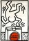 Keith Haring, Original Lucky Strike Poster, 1987, Original Siebdruck 1