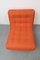 Vintage German Orange Lounge Chair, 1970s 13