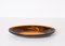 Mid-Century Italian Oval Centerpiece in Acrylic Glass with Tortoiseshell Effect by Christian Dior, 1970s 9
