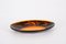 Mid-Century Italian Oval Centerpiece in Acrylic Glass with Tortoiseshell Effect by Christian Dior, 1970s 7