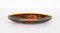 Mid-Century Italian Oval Centerpiece in Acrylic Glass with Tortoiseshell Effect by Christian Dior, 1970s, Image 4