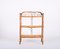 Mid-Century Italian Bamboo and Rattan Bookcase with Three Shelves by Franco Albini, 1970s 7