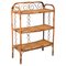 Mid-Century Italian Bamboo and Rattan Bookcase with Three Shelves by Franco Albini, 1970s 3