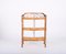 Mid-Century Italian Bamboo and Rattan Bookcase with Three Shelves by Franco Albini, 1970s 8