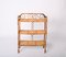Mid-Century Italian Bamboo and Rattan Bookcase with Three Shelves by Franco Albini, 1970s 16