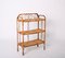 Mid-Century Italian Bamboo and Rattan Bookcase with Three Shelves by Franco Albini, 1970s 15