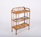 Mid-Century Italian Bamboo and Rattan Bookcase with Three Shelves by Franco Albini, 1970s, Image 12