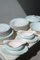 Vintage Chelsea Mint Blue Dining Plates by Johnson Bros, Set of 34, Image 10