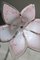Lámpara de araña Fiori vintage en rosa de Murano, Imagen 8