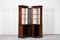 19th Century English Mahogany Glazed Cabinets, Set of 2, Image 3