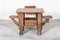 Mid-Century Provincial French Fruitwood Side Table 6