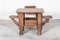 Mid-Century Provincial French Fruitwood Side Table, Image 6