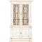19th Century English Painted Astragal Glazed Bookcase Cabinet, Image 1