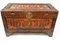 Antique Chinese Carved Camphor Wood Chest, Image 4