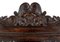 Carved Hall Oak Bench Cabinet, 1800s 2