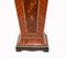 French Marquetry Inlay Tiffany Mantle Clock, Image 7